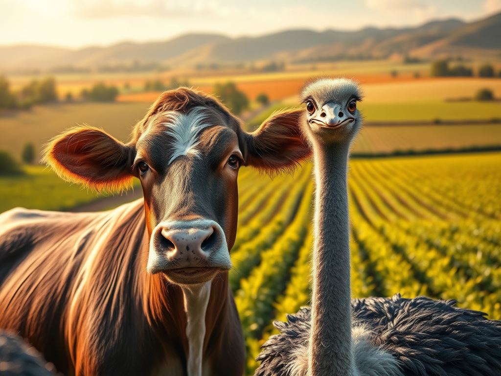 Van koe naar struisje.. waarom niet?